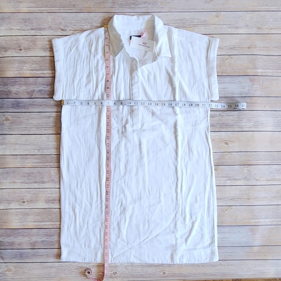 Vineyard Vines Seastich Margo Shirtdress Size L - Picture 3 of 7